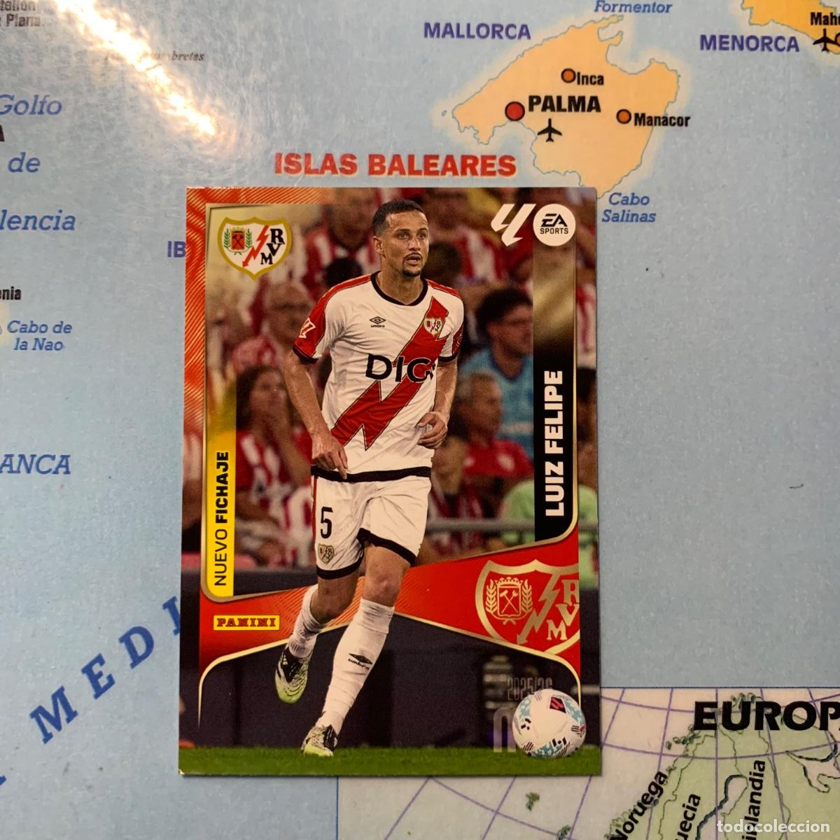 Cromos de F&uacute;tbol: Luiz Felipe nuevo fichaje n&uacute;mero 480 del Rayo Vallecano Megacracks 25-26 2025-2026