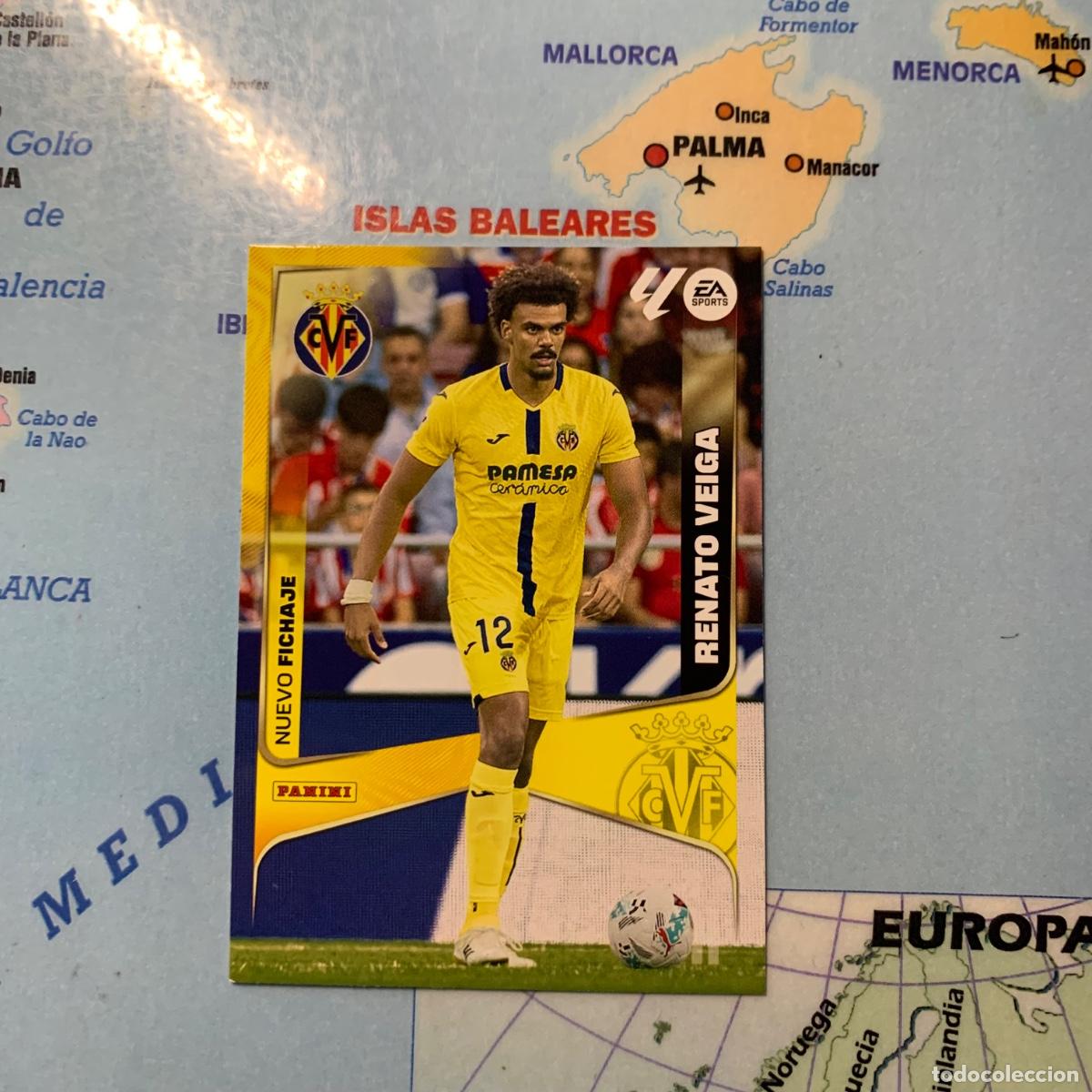 Cromos de F&uacute;tbol: Renato Veiga nuevo fichaje n&uacute;mero 487 del Villarreal Megacracks 25-26 2025-2026