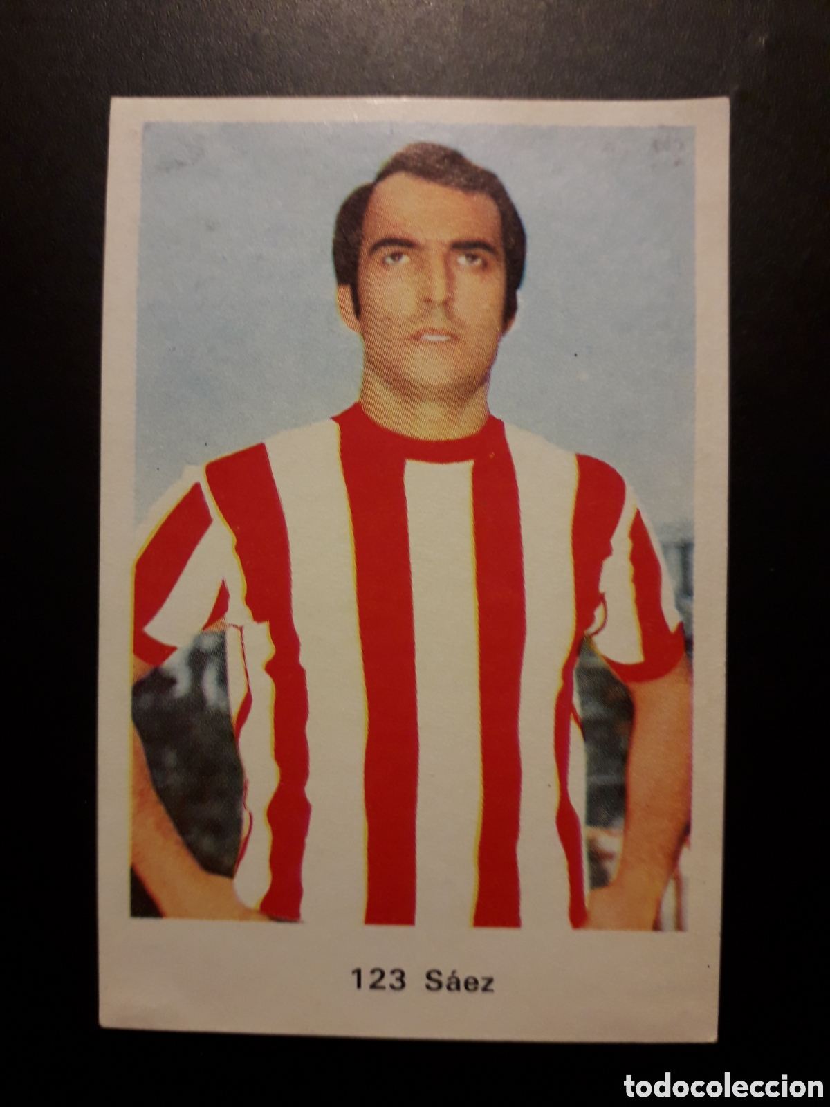 Cromos de f&uacute;tbol: S&Aacute;EZ ATHLETIC DE BILBAO N&deg; 123 RUIZ ROMERO 1972-1973. 72-73 DESPEGADO PEDIDO M&Iacute;NIMO 3&euro;