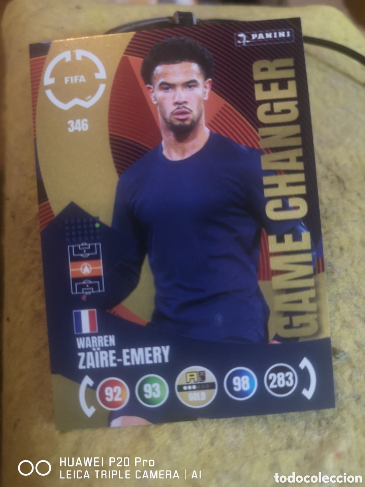 Cromos de F&uacute;tbol: ADRENALYN XL 2025 - FIFA CLUB WORLD CUP - ZAIRE EMERY GAME CHANGER / PARIS 346
