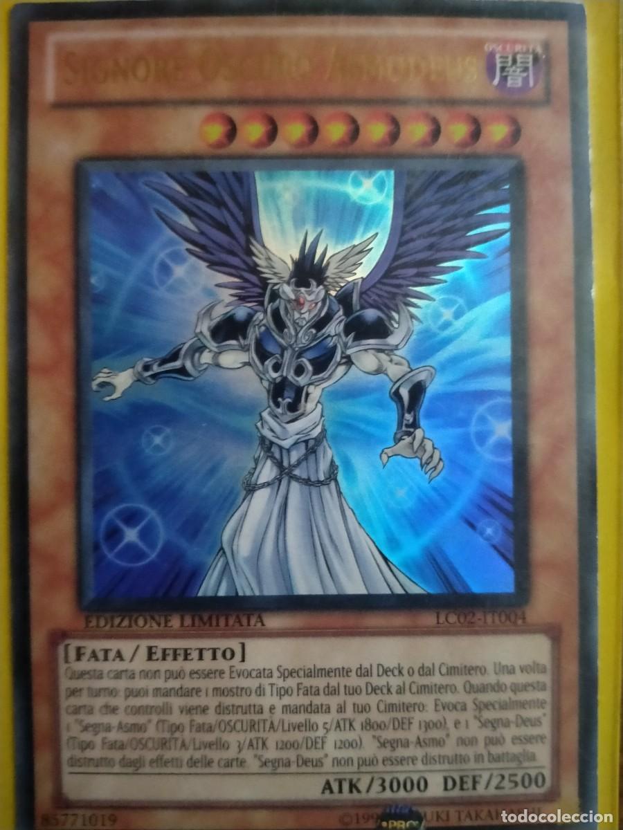 Cromos de f&uacute;tbol: Yu gi oh signore oscuro asmodeus lc02 - Foto 1