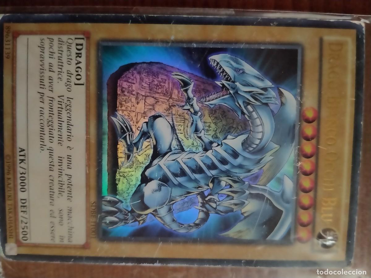Cromos de f&uacute;tbol: Yu gi oh drago bianco occhi blu sdbe - Foto 1