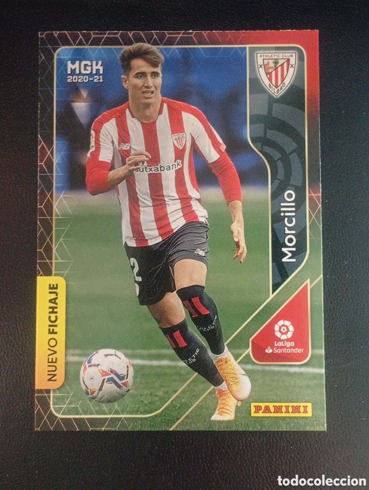 Fu&szlig;ball-Sticker: 427 nuevo fichaje MORCILLO ATHLETIC DE BILBAO MEGACRACKS 2020 2022 20 21 CROMOS CARDS PANINI TOPPS