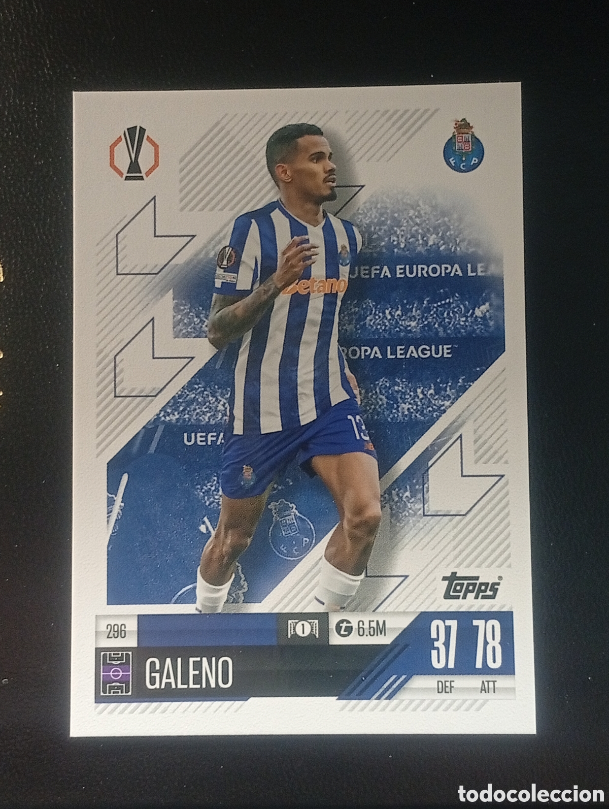Figurine di Calcio: 296 GALENO PORTO OPORTO PORTUGAL TOPPS MATCH ATTAX 2024 2025 25 CROMO CARDS PANINI MEGACRACKS