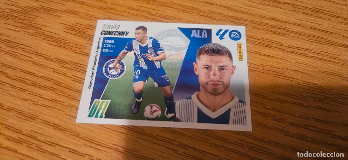 Cromos de f&uacute;tbol: conechny 19 alaves este 2025 2026 25 26 sin pegar
