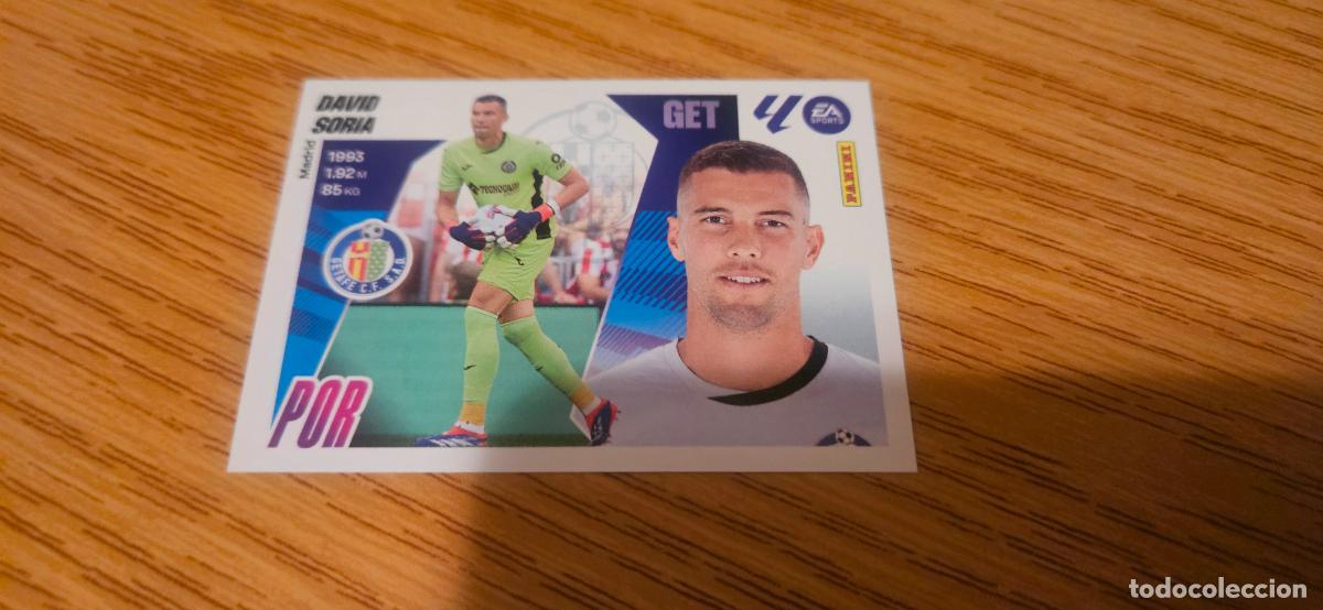 Cromos de f&uacute;tbol: soria 3 getafe este 2025 2026 25 26 sin pegar
