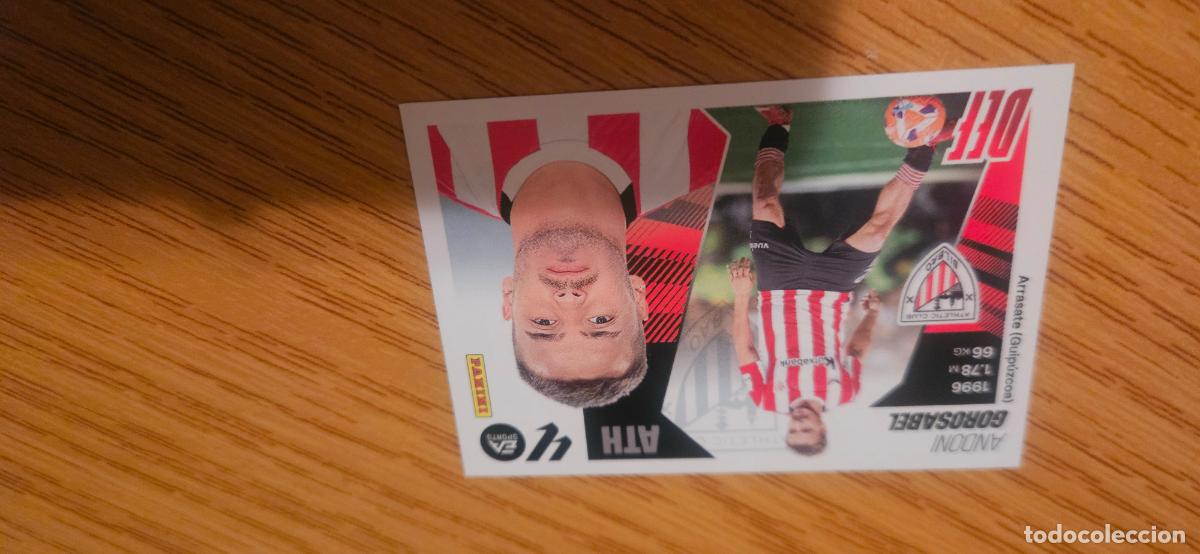 Cromos de f&uacute;tbol: gorosabel 5a athletic de bilbao este 2025 2026 25 26 sin pegar