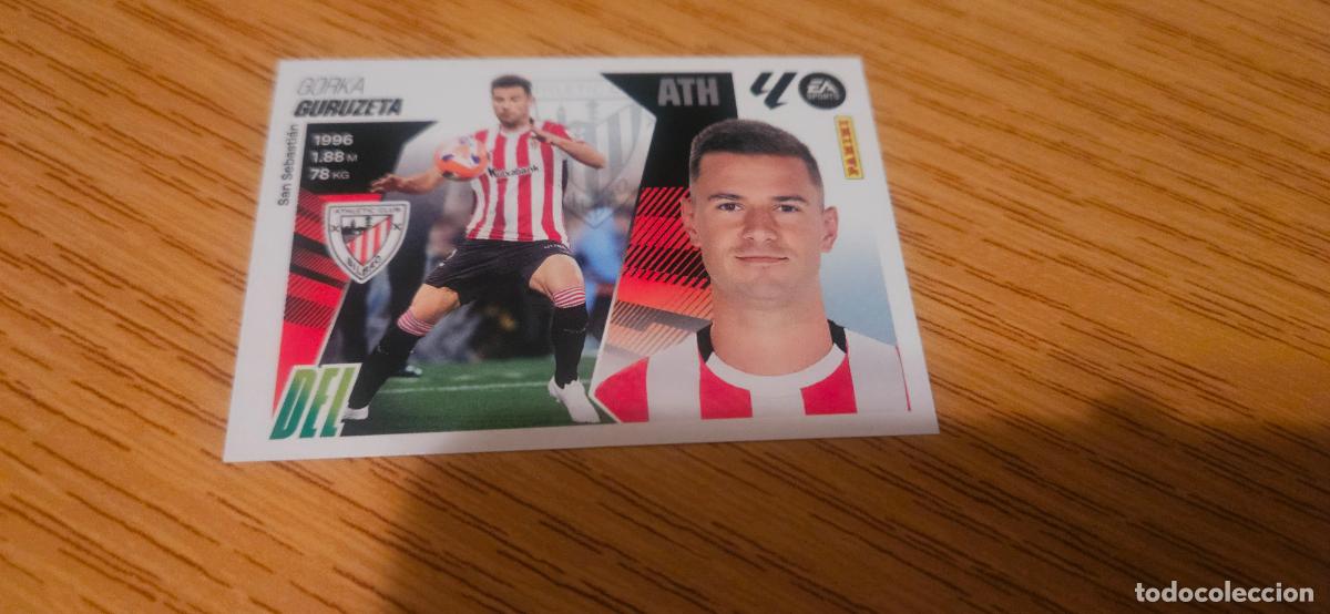 Cromos de f&uacute;tbol: guruzeta 19 athletic de bilbao este 2025 2026 25 26 sin pegar