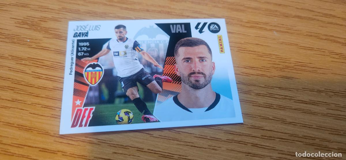 Cromos de f&uacute;tbol: gaya 10 valencia este 2025 2026 25 26 sin pegar