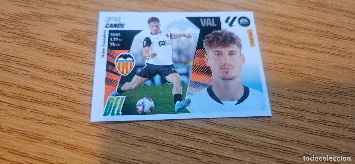 Cromos de f&uacute;tbol: canos 17 valencia este 2025 2026 25 26 sin pegar