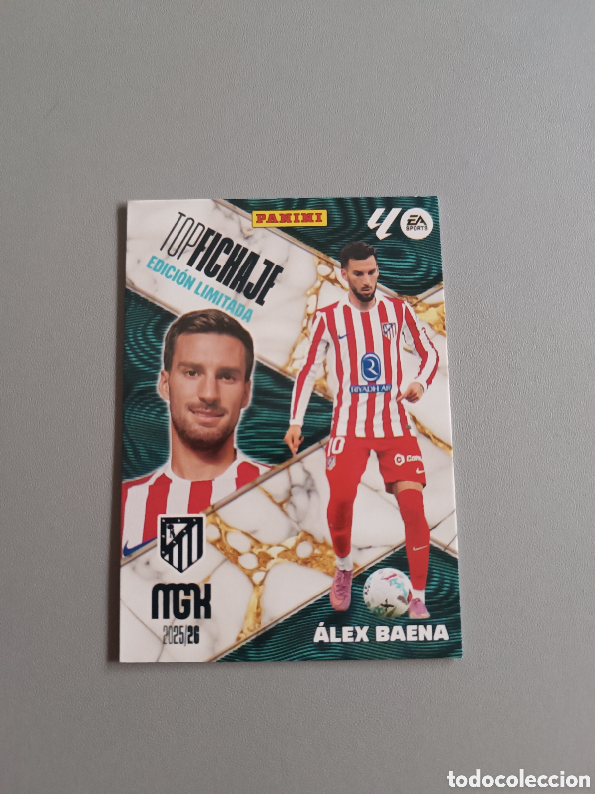 Cromos de F&uacute;tbol: Baena Top Fichaje Atl&eacute;tico de Madrid - Megacracks 2025 2026 25 26