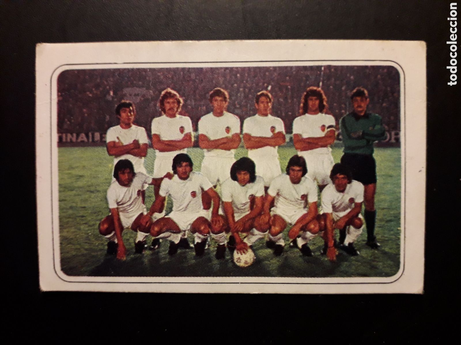 Fu&szlig;ball-Sticker: ALINEACI&Oacute;N VALENCIA CF PACOSA 2 77 78 1977 1978 DESPEGADO, KEMPES PEDIDO M&Iacute;NIMO 3&euro;.