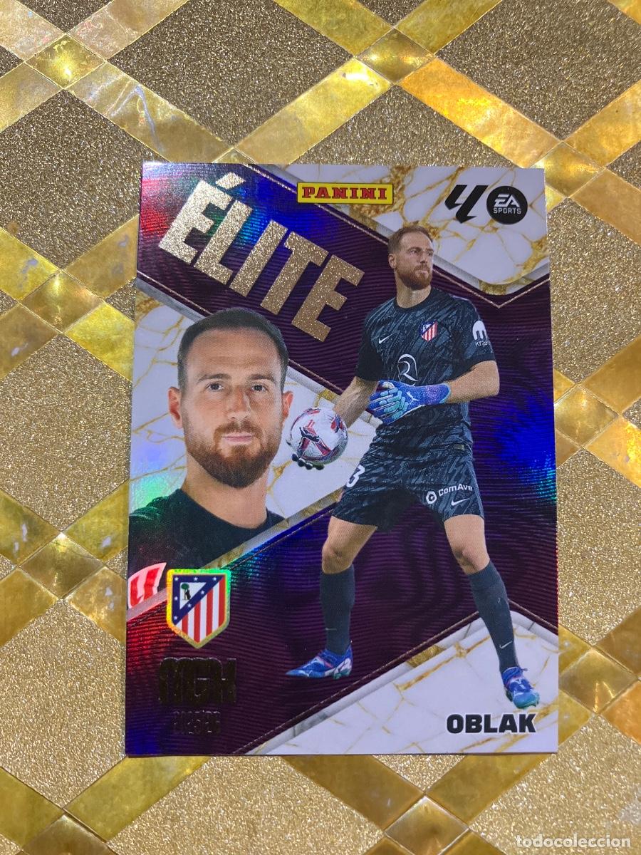 Cromos de f&uacute;tbol: CROMO DE FUTBOL NUMERO 14 OBLAK ATLETICO MADRID ELITE MEGACRACKS 2025 2026 MGK PANINI !