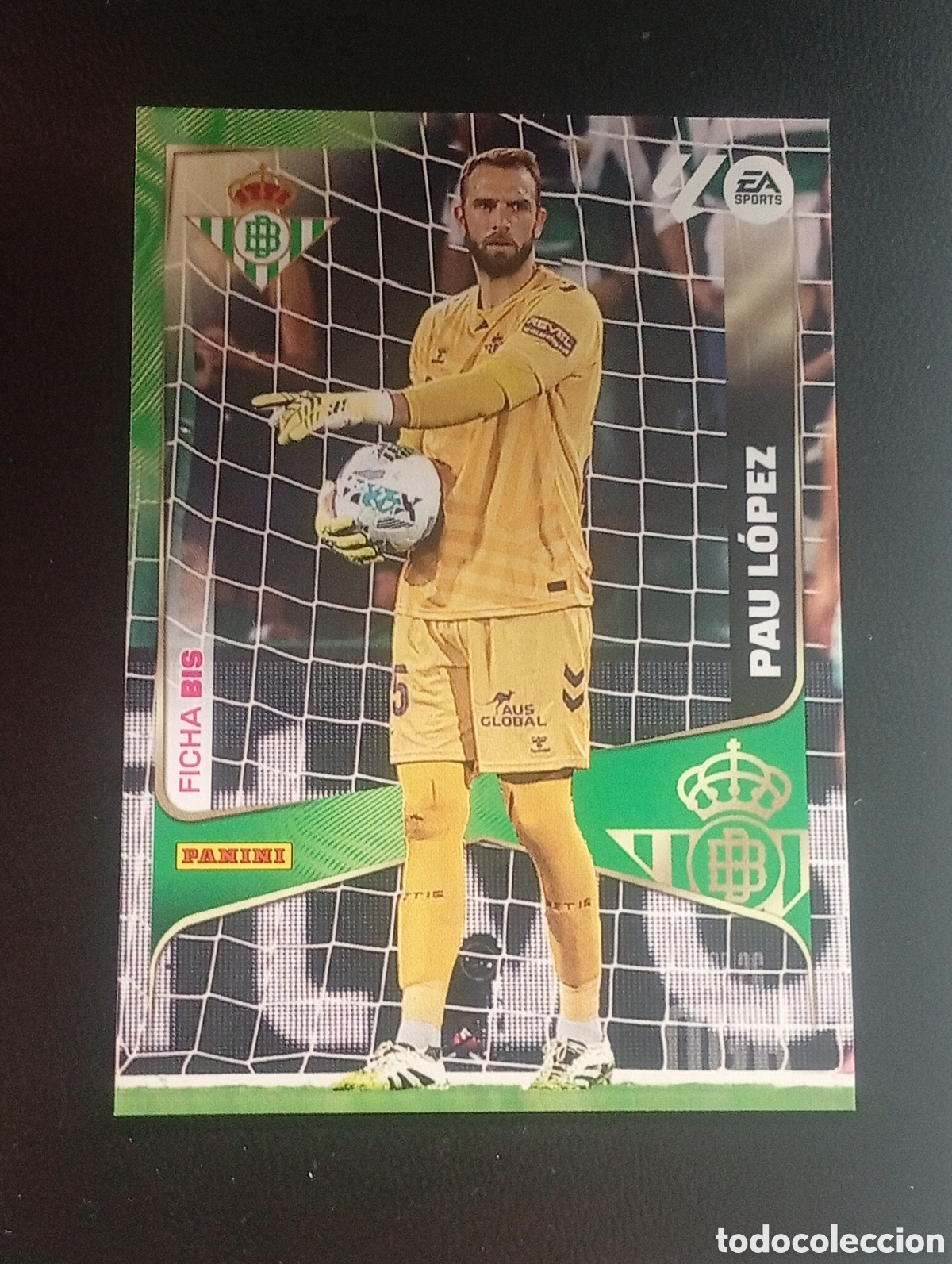 Figurine di Calcio: 93 Bis Pau L&oacute;pez BETIS MEGACRACKS 2025 2026 25 26 CROMOS CARDS TOPPS 2 EDICION