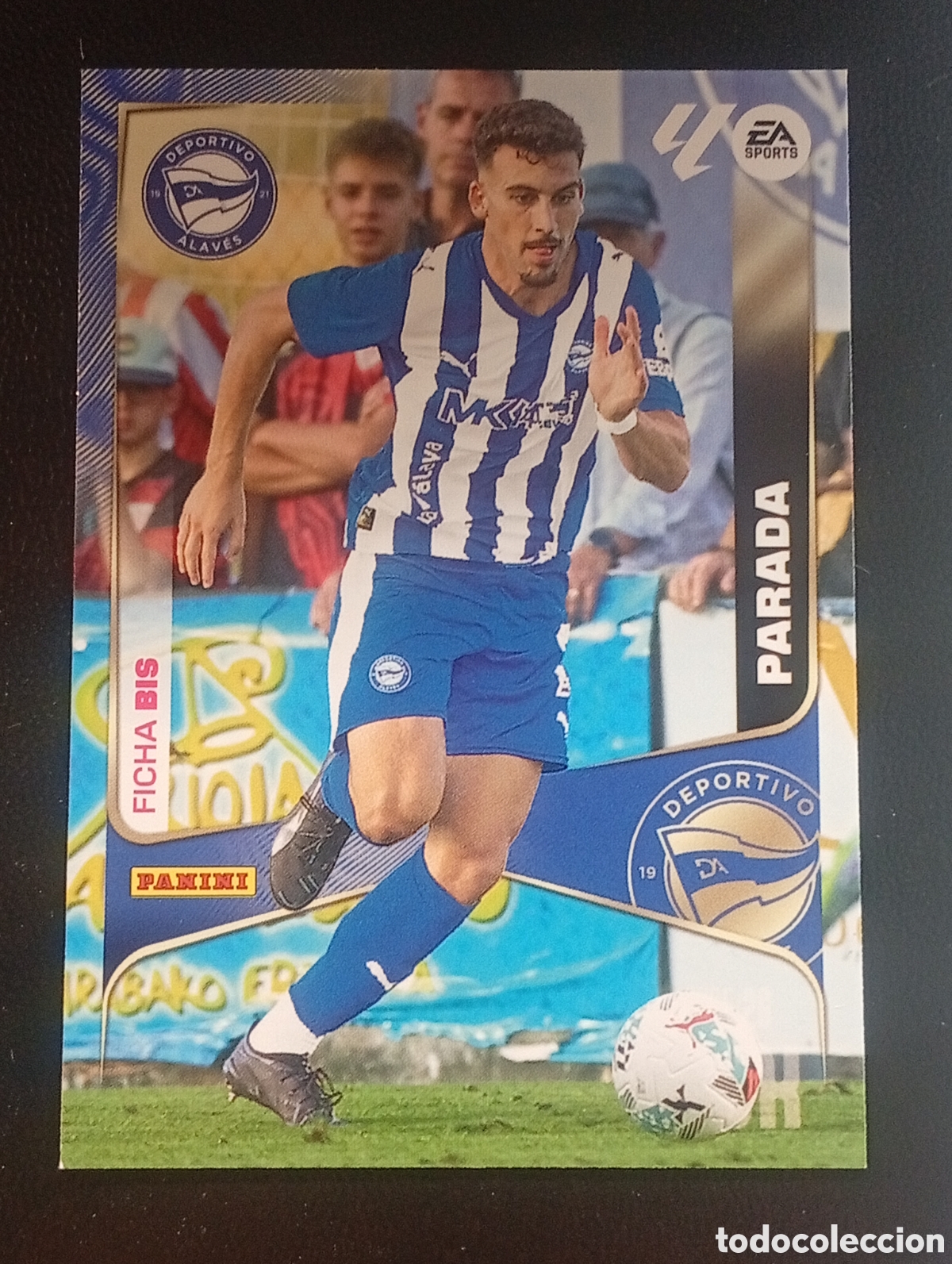 Fu&szlig;ball-Sticker: 25 Bis Parada DEPORTIVO ALAVES MEGACRACKS 2025 2026 25 26 CROMOS CARDS TOPPS 2 EDICION