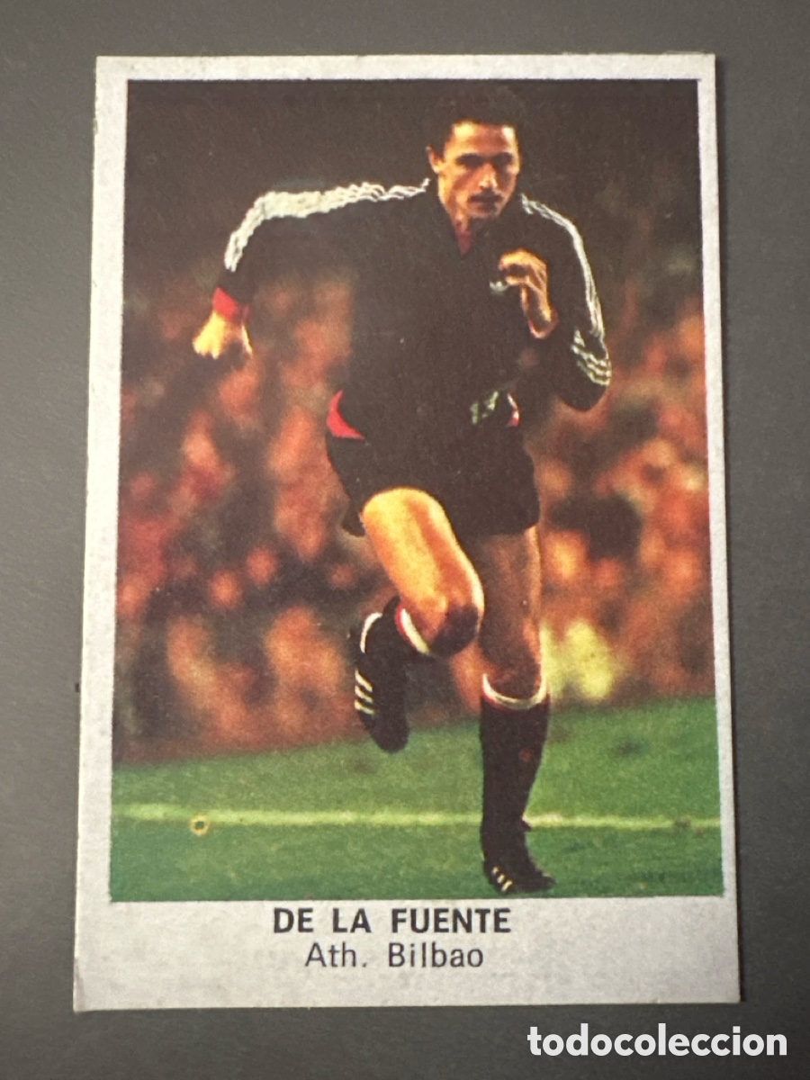 Cromos de f&uacute;tbol: CROMO LIGA CANO DE LA FUENTE ATH DE BILBAO F&Uacute;TBOL 84 CROPAN. DESPEGADO