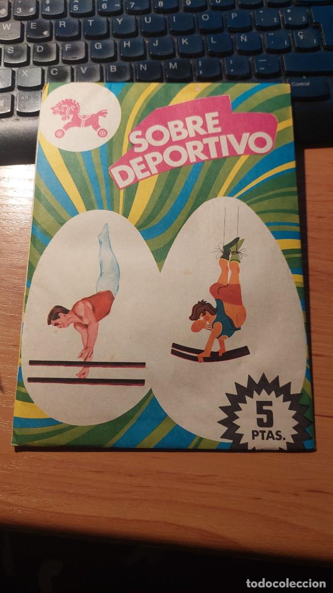 Fu&szlig;ball-Sticker: Sobre deportivo gigante. Sin Abrir. Ed. Desconocida 1969