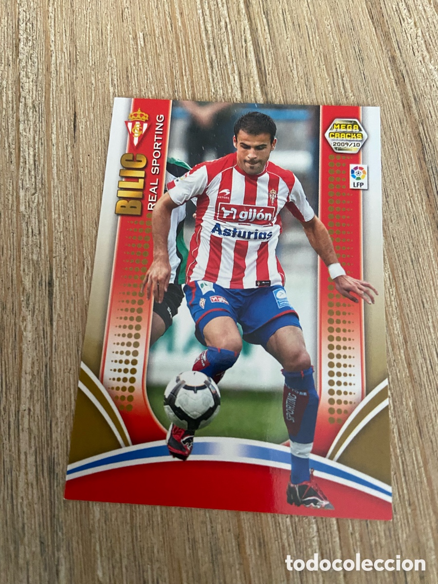Fu&szlig;ball-Sticker: 251 Bilic SPORTING DE GIJON MEGACRACKS 2009 2010 PANINI 09-10 09 10