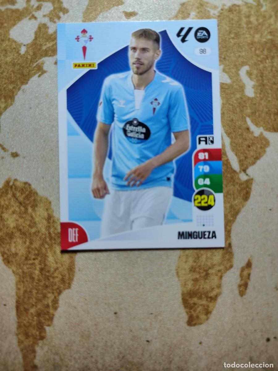 Figurine di Calcio: Adrenalyn XL Celta 98 MINGUEZA 2024-25