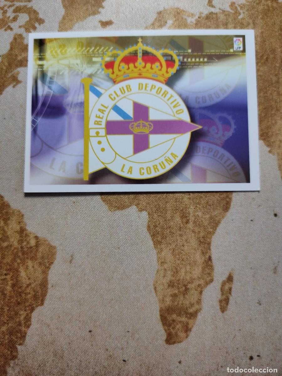 Cromos de F&uacute;tbol: Ediciones Estadio Deportivo 217 ESCUDO 2007-08