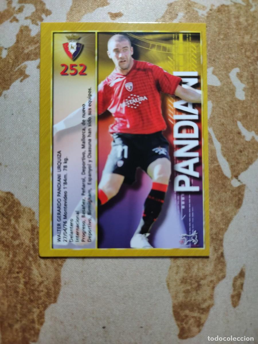 Cromos de f&uacute;tbol: Ediciones Estadio OSASUNA 252 PANDIANI 2007-08 - Foto 2