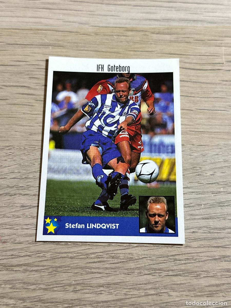 Cromos de F&uacute;tbol: LINDQVIST n&ordm; 115 GOTEBORG LOS MEJORES EQUIPOS DE EUROPA 97 98 SIN PEGAR NUNCA PEGADO