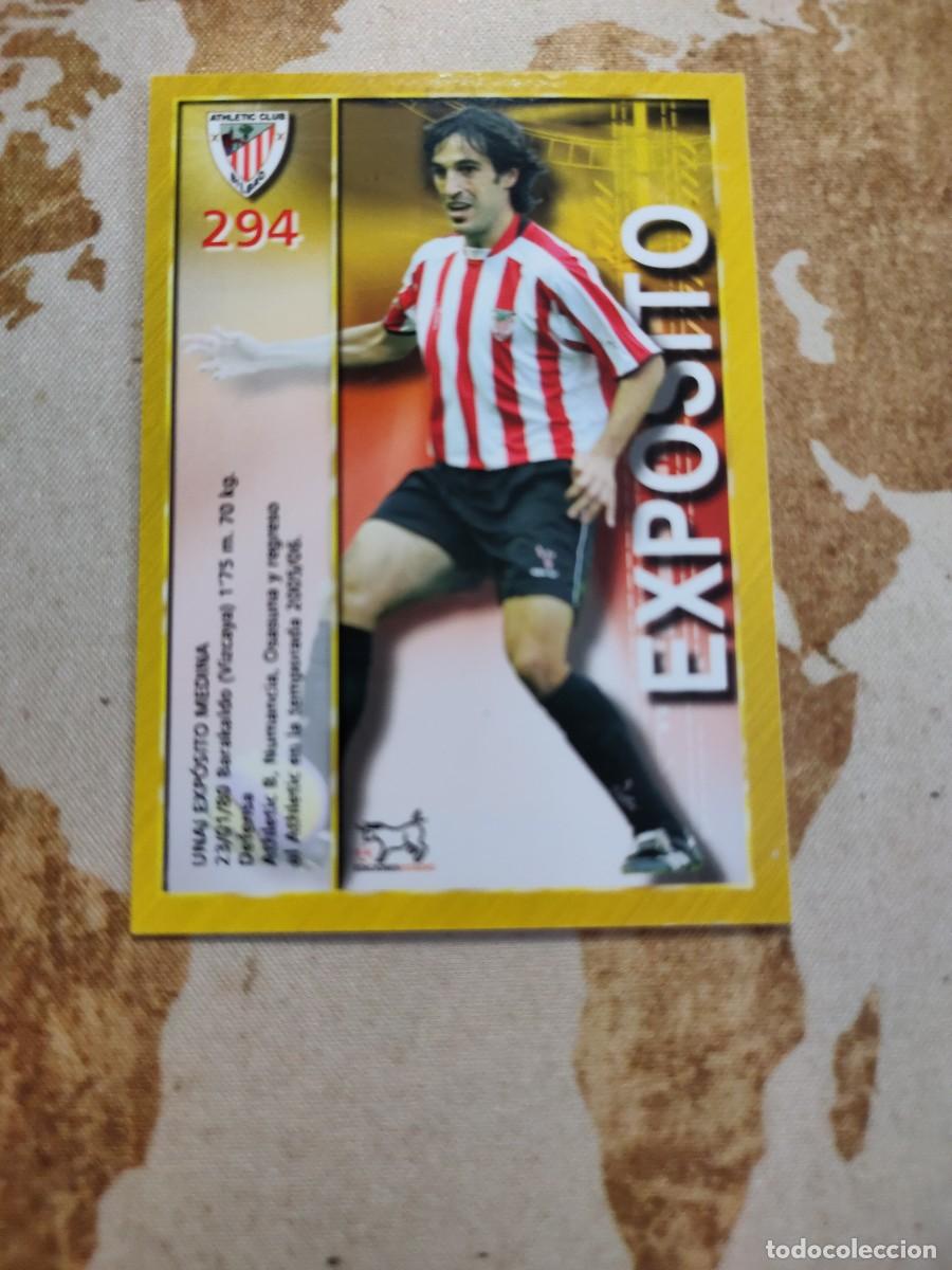 Cromos de f&uacute;tbol: Ediciones Estadio Athletic 294 EXP&Oacute;SITO 2007-08 - Foto 2