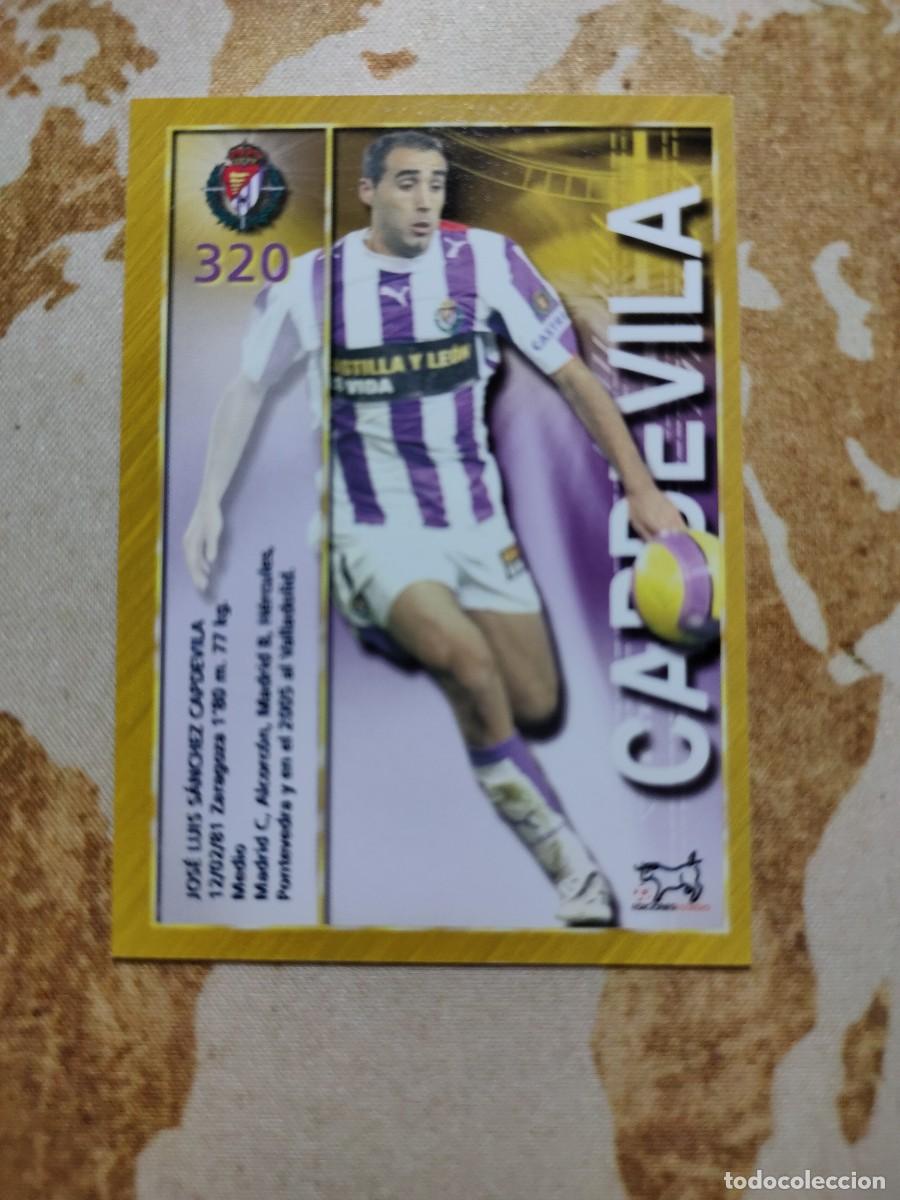 Cromos de f&uacute;tbol: Ediciones Estadio Valladolid 320 CAPDEVILA 2007-08 - Foto 2