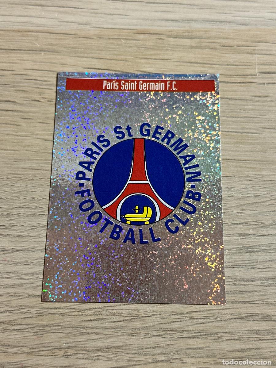 Cromos de Futebol: ESCUDO n&ordm; Q PARIS SAINT GERMAIN LOS MEJORES EQUIPOS DE EUROPA 97 98 SIN PEGAR NUNCA PEGADO