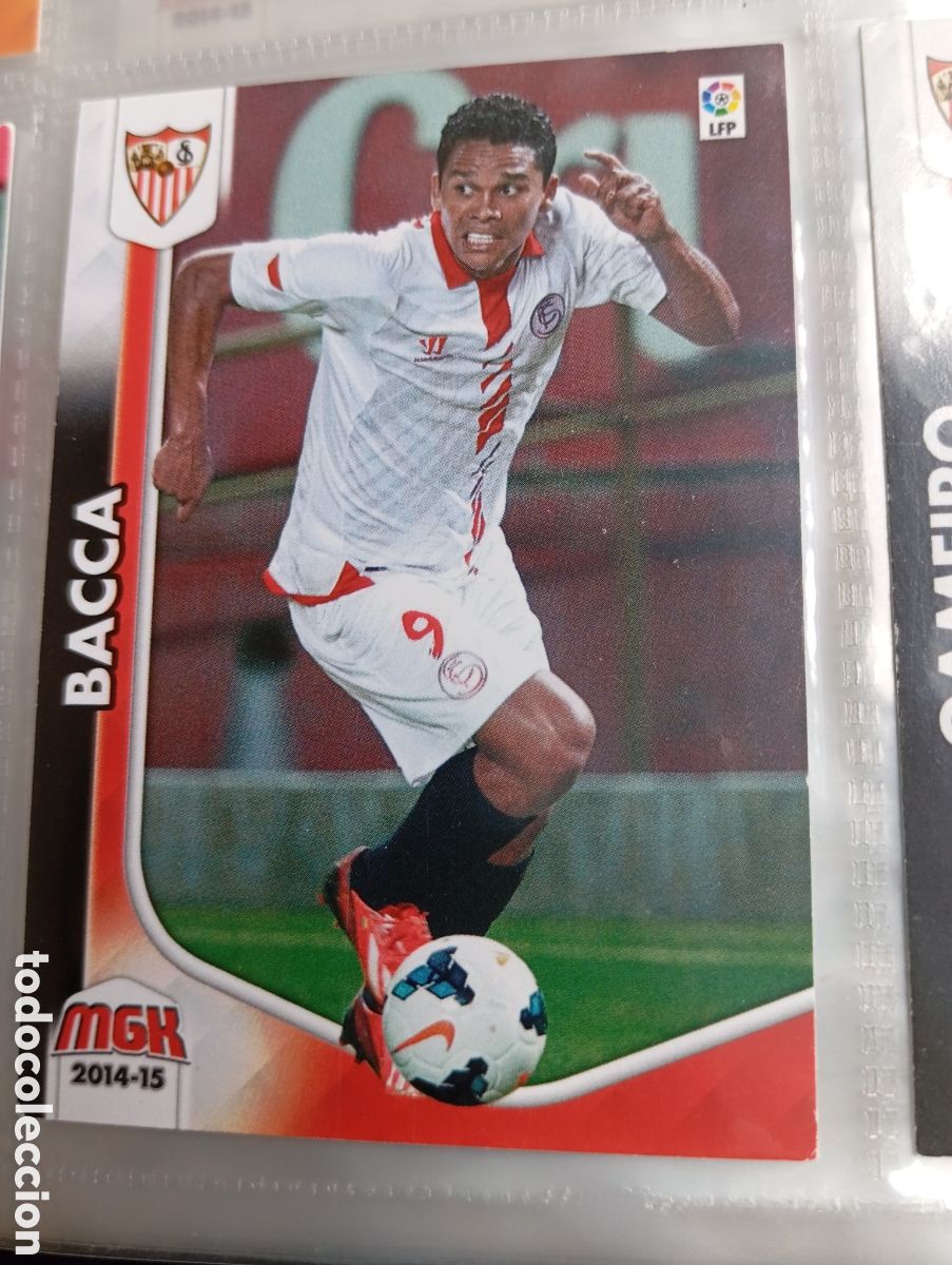 Fu&szlig;ball-Sticker: Bacca Sevilla FC Ficha Cromo de futbol Megacracks 2014-2015 Liga BBVA MGK 14-15 Panini