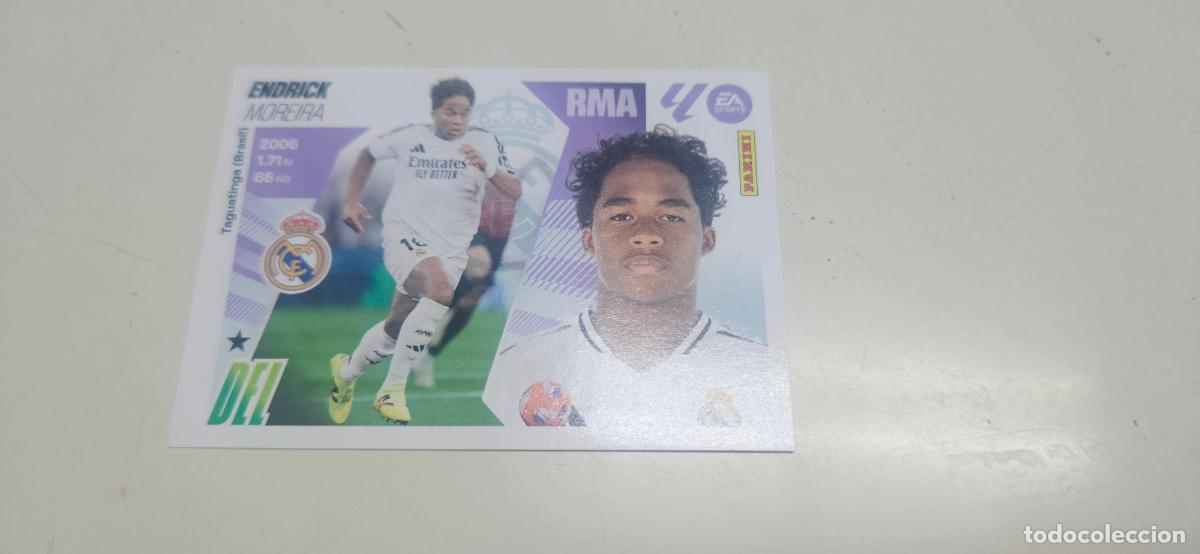 Fu&szlig;ball-Sticker: endrick 17b real madrid este 2025 2026 25 26 sin pegar