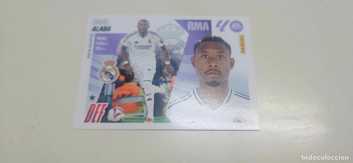Fu&szlig;ball-Sticker: alaba 9 real madrid este 2025 2026 25 26 sin pegar