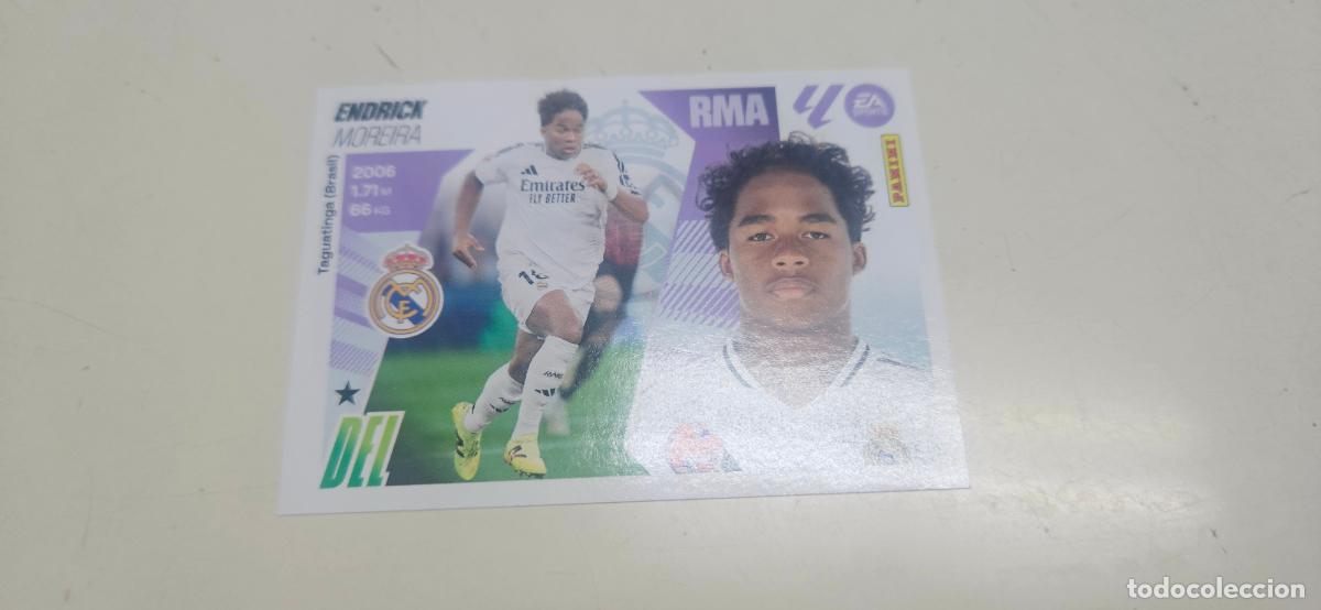 Fu&szlig;ball-Sticker: endrick 17b real madrid este 2025 2026 25 26 sin pegar