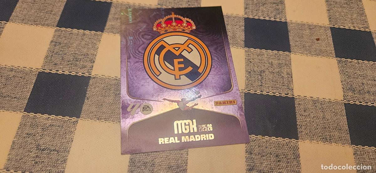 Cromos de Futebol: escudo 217 real madrid megacrack 2025 2026 25 26 trading card
