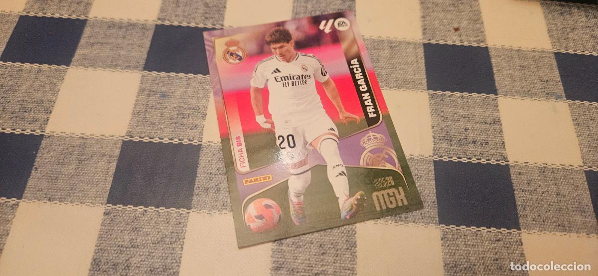 Cromos de Futebol: fran garcia 225 bis real madrid megacrack 2025 2026 25 26 trading card