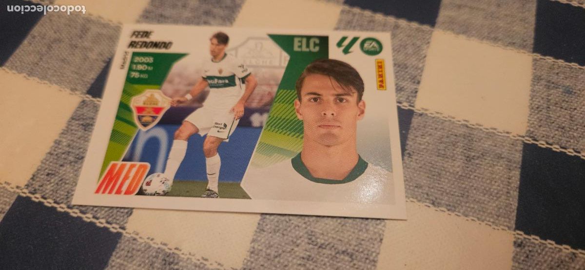 Cromos de Futebol: fede redondo elche coloca este 2025 2026 25 26 sin pegar