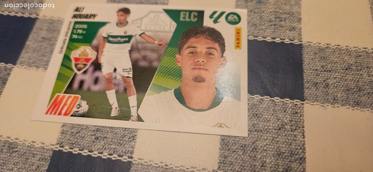 Cromos de Futebol: ali houany elche coloca este 2025 2026 25 26 sin pegar