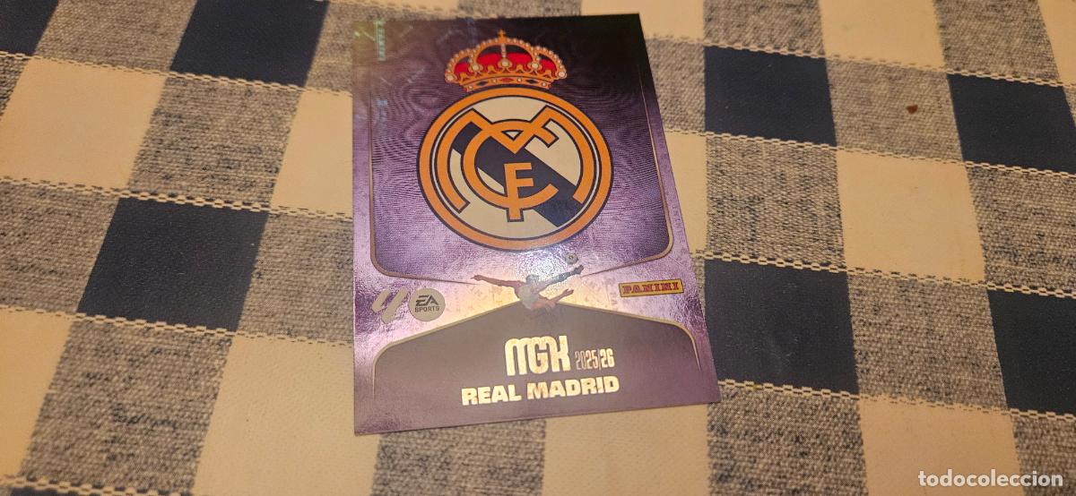 Cromos de Futebol: escudo 217 real madrid megacrack 2025 2026 25 26 trading card