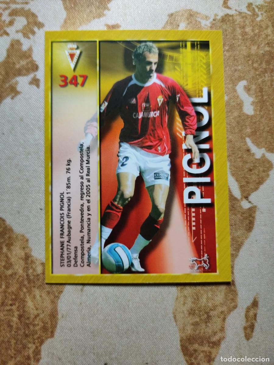 Cromos de f&uacute;tbol: Ediciones Estadio Murcia 347 PIGNOL 2007-08 - Foto 2