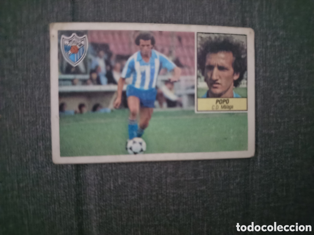 Cromos de F&uacute;tbol: ❇️ CROMO STICKER POPO M&Aacute;LAGA 1984 1985 84 85 EDICIONES ESTE REGUPERADO ❇️