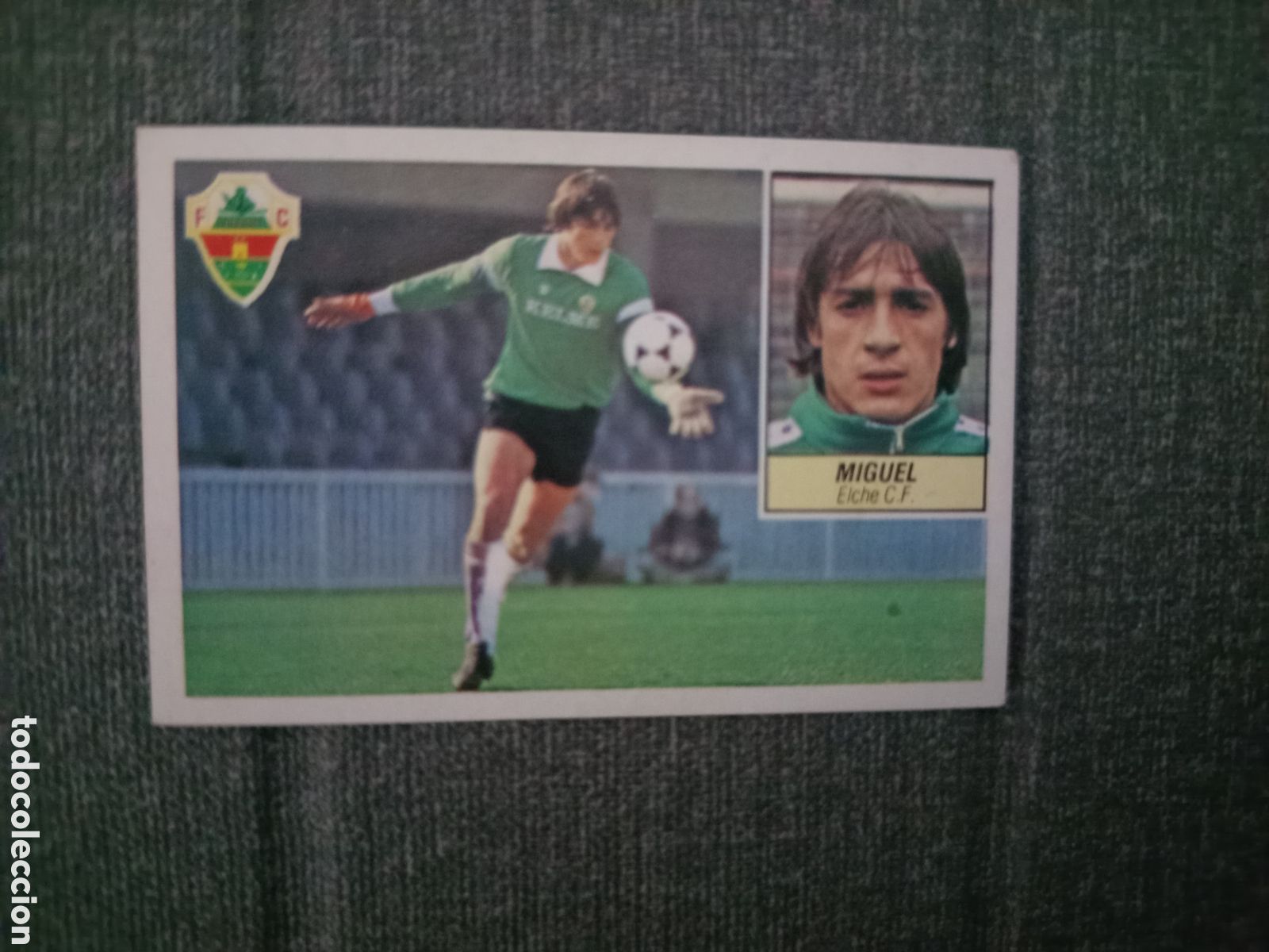 Cromos de F&uacute;tbol: ❇️ CROMO STICKER ⚽ MIGUEL ELCHE 1984 1985 84 85 EDICIONES ESTE DESPEGADO ❇️