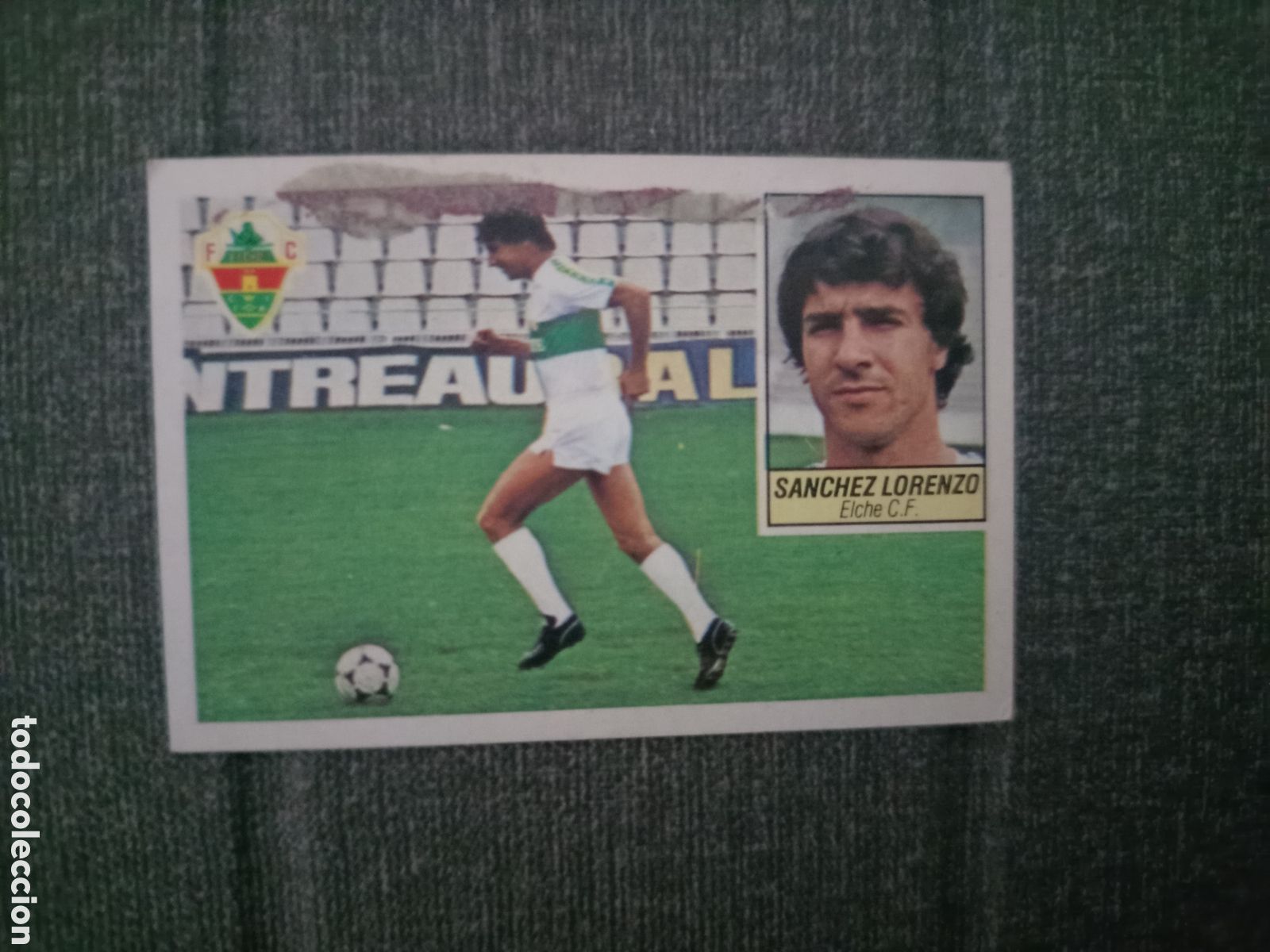 Cromos de F&uacute;tbol: ❇️ CROMO STICKER S&Aacute;NCHEZ LORENZO ELCHE 1984 1985 84 85 EDICIONES ESTE DESPEGADO ❇️