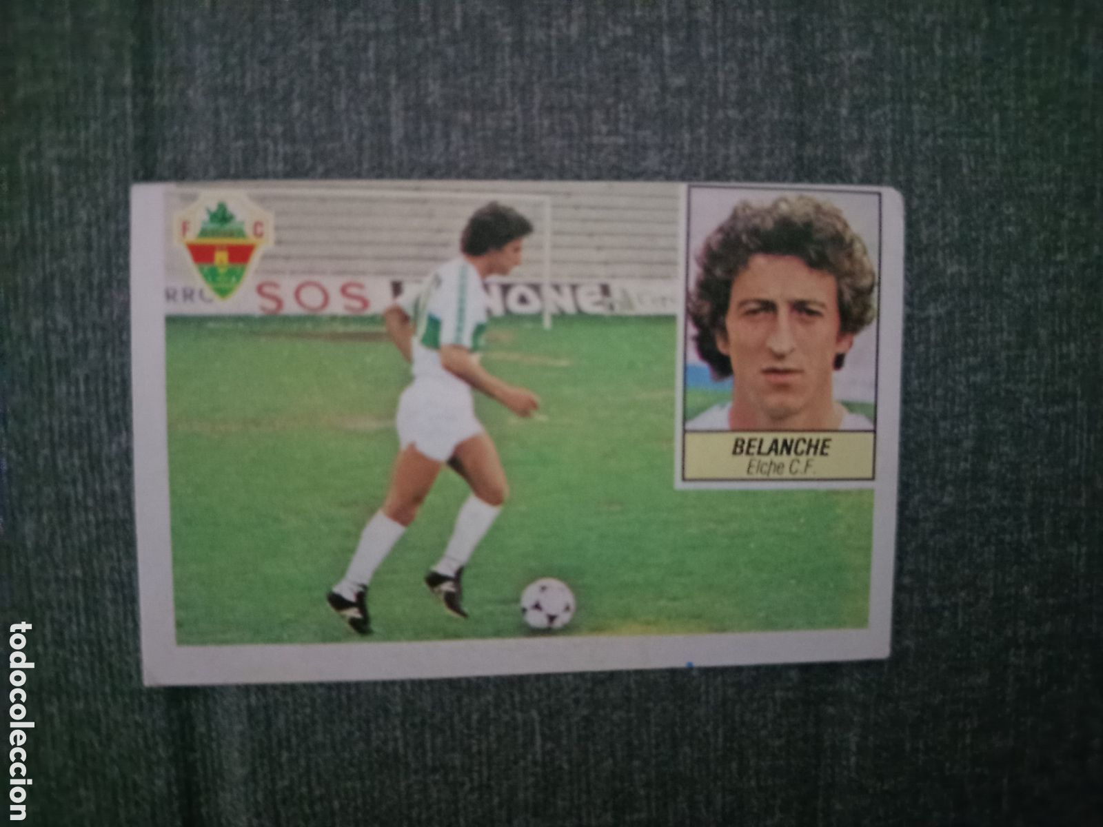 Cromos de F&uacute;tbol: ❇️ CROMO STICKER BELANCHE ELCHE 1984 1985 84 85 EDICIONES ESTE DESPEGADO ❇️