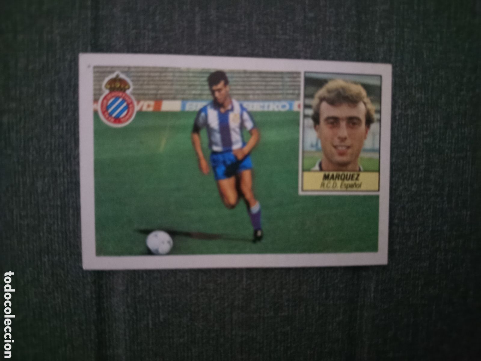 Cromos de F&uacute;tbol: ❇️ CROMO STICKER MARQUEZ ESPA&Ntilde;OL 1984 1985 84 85 EDICIONES ESTE DESPEGADO ❇️