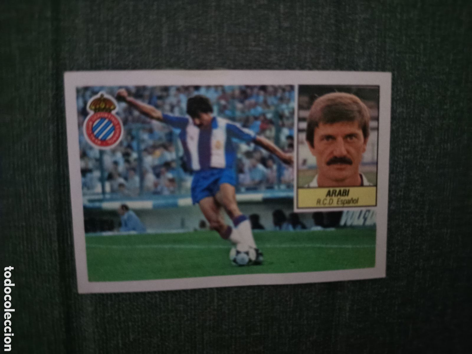 Cromos de F&uacute;tbol: ❇️ CROMO STICKER ARABI ESPA&Ntilde;OL 1984 1985 84 85 EDICIONES ESTE DESPEGADO ❇️