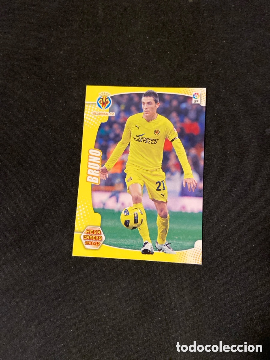 Fu&szlig;ball-Sticker: BRUNO 335 (VILLARREAL) PANINI MEGACRACKS 2011-2012 11 12 CROMO CARTA M-4
