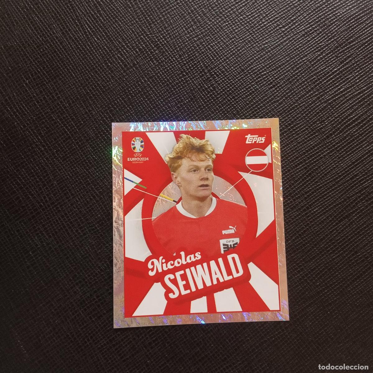 Cartes &agrave; collectionner de Football: PTW SEIWALD AUSTRIA TOPPS EUROCOPA ALEMANIA FUTBOL 2024 EURO 24 - SIN PEGAR (MD96/97-6) PG14