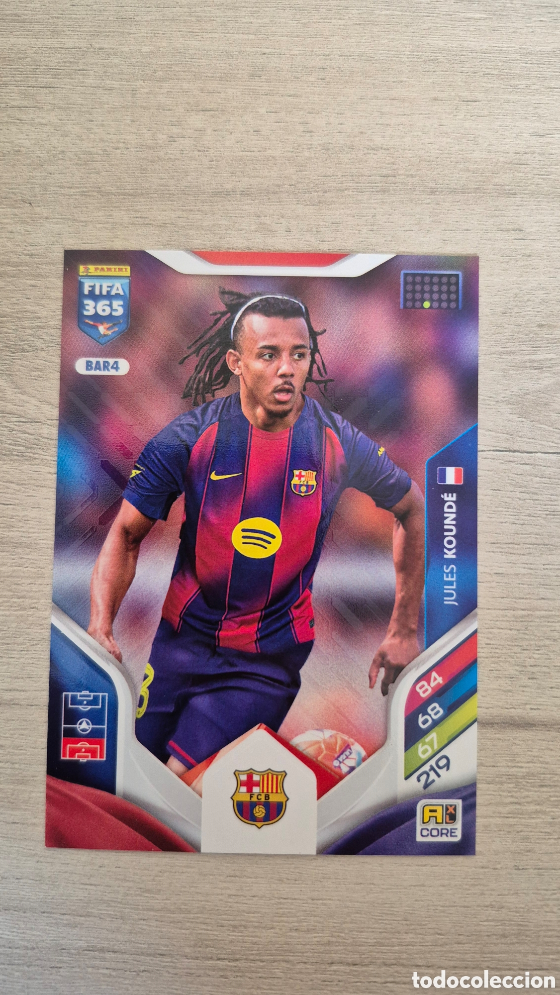 Cromos de f&uacute;tbol: BAR4 Kounde FIFA 365 - Foto 1