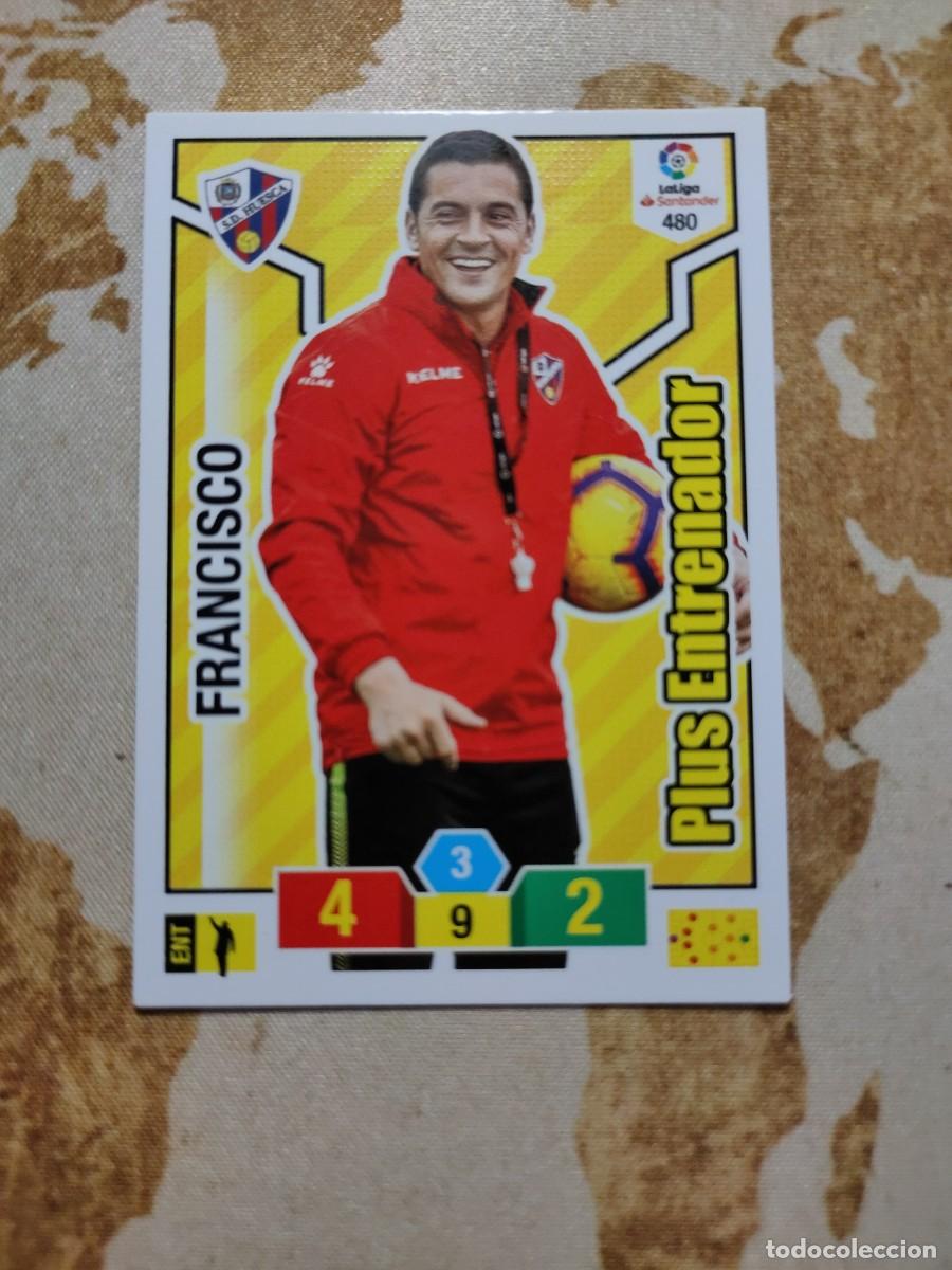 Fu&szlig;ball-Sticker: Plus Entrenador 480 FRANCISCO Adrenalyn 2018-19 18 19