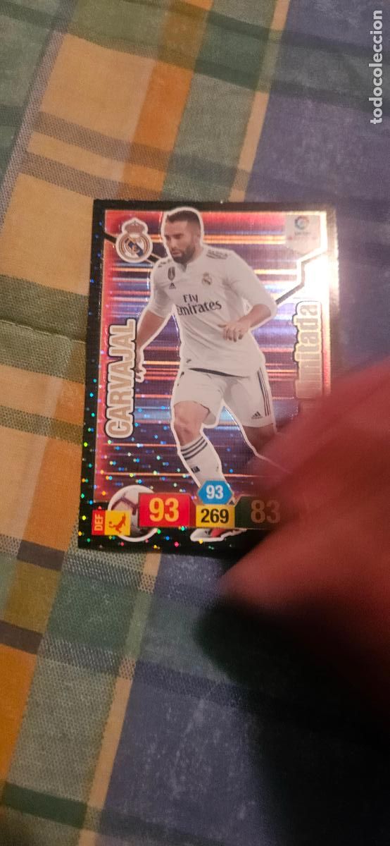 Football Stickers: carvajal real madrid edicion limitada adrenalyn 2018 2019 18 19 trading card